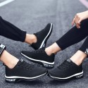 Men's shoes spring and summer new 2020 breathable flying net air cushion casual shoes men's Korean fashion lovers sports shoes men's shoes