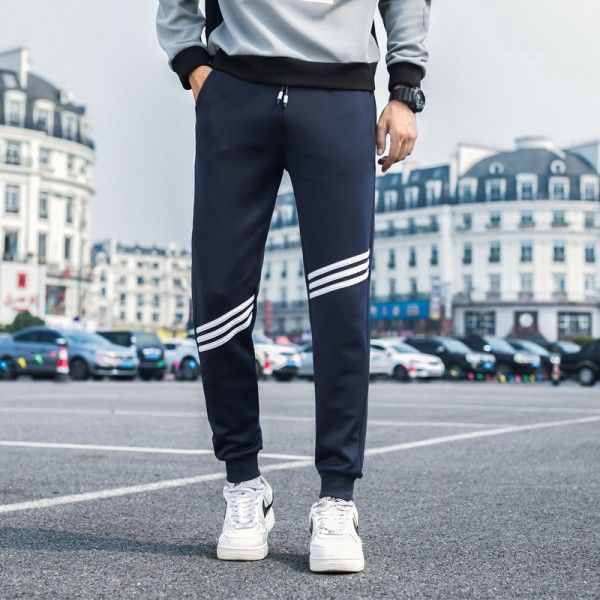 Men's pants 2020 summer sports casual pants men's Leggings Korean Trend Capris non magnetic non iron youth pants