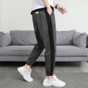 Pants men's autumn and winter new products fashion versatile loose trend sports pants youth Plush thickened leisure pants 