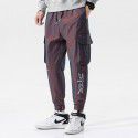 Men's pants casual pants men's autumn new sports overalls colorful gradient tide brand loose pants men's pants