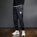 Corduroy pants men's winter trend loose corset leisure pants teenagers Plush thickened fashion sports pants