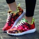 Autumn 2019 new breathable couple sports shoes women's shoes Korean fashion camouflage mesh men's casual shoes men's shoes