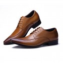 Manufacturers wholesale men's leather shoes 2020 spring and summer business dress shoes handmade men's shoes shoes customized