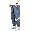 Casual pants men's spring new products Korean fashion versatile fashion youth loose Leggings nine division of labor sports pants