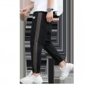 Pants men's autumn and winter new products fashion versatile loose trend sports pants youth Plush thickened leisure pants 