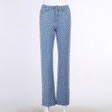 Europe and the United States 2020 autumn new slim women's casual pants 23459p personalized wash pattern jeans 