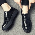 Autumn 2020 new Brock retro casual men's shoes business dress fashion shoes breathable men's shoes