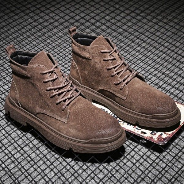 New Martin boots in autumn and winter of 2019 men's Retro British short boots