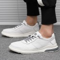 2020 autumn new casual men's shoes leather small white shoes net red men's fashion shoes Korean fashion sports versatile shoes