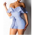 Amazon wish2019 new European and American big breasted women's dress pants oversize bag hip Lapel eBay
