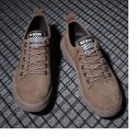 Men's shoes autumn and winter 2020 new leather leisure sports low help tooling fashion shoes Korean youth versatile men's shoes