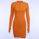 New long sleeve dress 93639p from Europe and America in spring 2020