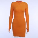 New long sleeve dress 93639p from Europe and America in spring 2020