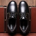 Men's shoes fall 2019 men's big head work shoes leather casual versatile short boots tide shoes low top Martin shoes men's shoes