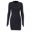 New long sleeve dress 93639p from Europe and America in spring 2020