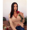European and American new sexy zipper cardigan 93338 foreign trade cross border temperament slim long sleeve top autumn women's wear 
