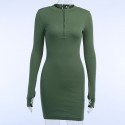 New long sleeve dress 93639p from Europe and America in spring 2020