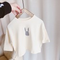 2020 autumn children's new children's cartoon Korean autumn T-shirt for boys and girls long sleeve bottomed shirt 19013