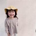 2020 autumn children's wear new girls' Korean printed T-shirt spring and autumn base shirt 20186 