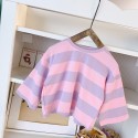 New autumn children's wear 2020 girls' Autumn T-shirt base coat Huzhou Zhili children's wear 19020 