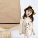 New autumn children's wear 2020 girls' Autumn printed T-shirt spring summer base shirt 20172