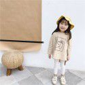 New autumn children's wear 2020 girls' Autumn printed T-shirt spring summer base shirt 20172
