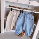 2020 autumn children's wear new children's close legged 9-point pants men's and women's Korean children's pants 19029