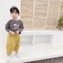 2020 autumn children's new children's cartoon Korean autumn T-shirt for boys and girls