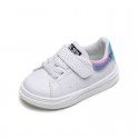 Spring baby shoes children 1-3 years old children's board shoes non slip Soft Sole Baby walking shoes boys' little white shoes fashionable shoes 2 