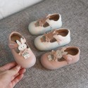 2020 baby shoes soft soled walking shoes cartoon cute little white rabbit children's shoes Baotou anti slip wear resistant princess shoes wholesale