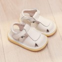 2020 new children's sandals leather soft soled Baotou toddler shoes baby sandals 1-3 years old baby shoes wholesale