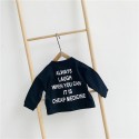 2020 children's autumn new girls' Korean printed sweater 19619