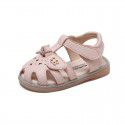 Summer 0-1-2 year old girl's sandals girl's baby soft soled walking shoes children's Baotou princess shoes children's shoes