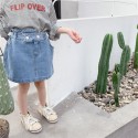 Autumn 2020 children's wear new girls' Korean denim skirt spring and autumn skirt 20188 