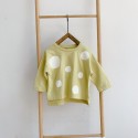 Autumn 2020 children's wear new girls' Korean wave point long sweater 19806 