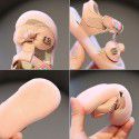 Summer 1-2 year old girl's sandals girl's baby soft bottom walking shoes children's Baotou anti kick princess shoes