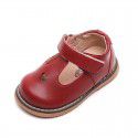 Spring and autumn girls leather shoes 2020 new leather baby walking shoes 