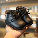 Girl Princess Soft soled 1-3 years old plush and thickened cotton shoes baby 0-1 years old walking shoes winter children's boots 2 