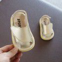 Children's sandals 2020 summer new Baotou men's and women's baby soft soled walking shoes non slip baby shoes 1-3 years old