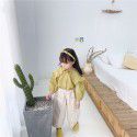 New autumn children's wear 2020 girls' Autumn shirt spring and autumn shirt 20122 