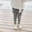 2020 children's autumn new girls' mercerized cotton Leggings 19632