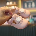 Autumn new princess shoes for 0-1-2 years old baby soft soled walking shoes sunflower anti slip children's single shoes