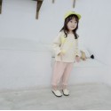 Autumn 2020 children's wear new girls' Korean wave point long sweater 19806 