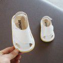 Children's sandals 2020 summer new Baotou men's and women's baby soft soled walking shoes non slip baby shoes 1-3 years old