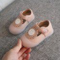 New baby walking shoes spring and autumn baby Baotou non slip soft sole children's single shoes 1-2-3 years old children's small shoes