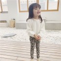 2020 children's autumn new girls' mercerized cotton Leggings 19632