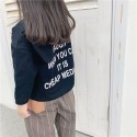 2020 children's autumn new girls' Korean printed sweater 19619