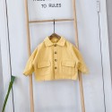 2020 children's autumn new children's Korean candy coat baby clothes 19802