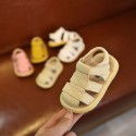 2020 new Baotou leather baby walking shoes sandals soft bottom Princess summer children's shoes for men and women