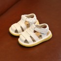 2020 new Baotou leather baby walking shoes sandals soft bottom Princess summer children's shoes for men and women